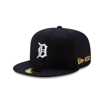 Detroit Tigers Gorra | New Era MLB Team Color 59fifty Fitted Cap Mexico - Negros